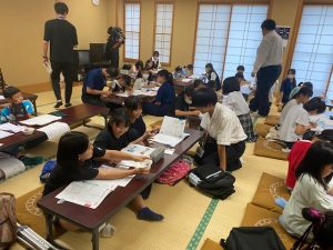 40名の子ども達に学習支援を行いました